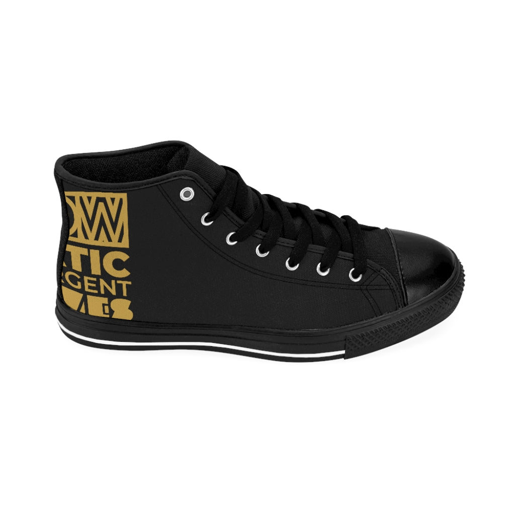 SDW Gold - Men's High-top Sneakers