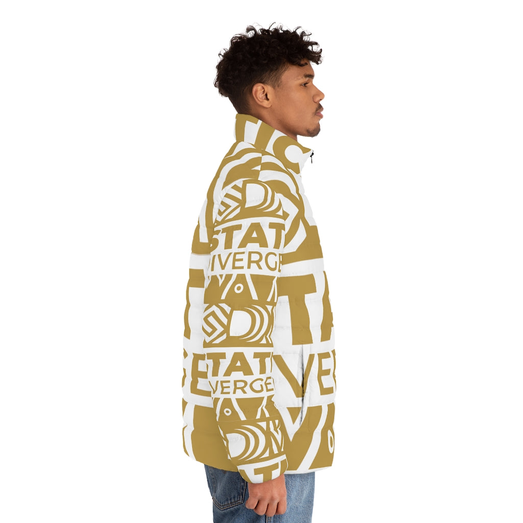 SDW Gold Patterns - Puffer Jacket