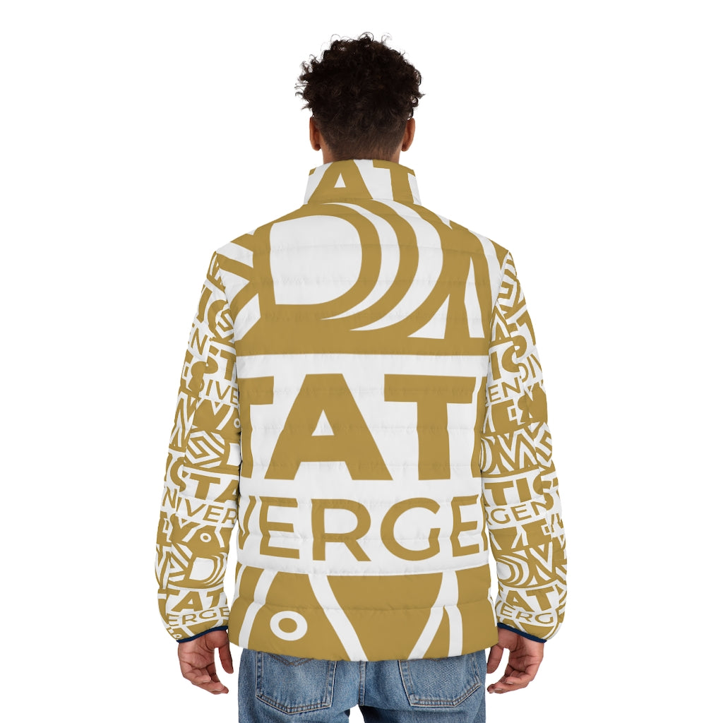SDW Gold Patterns - Puffer Jacket