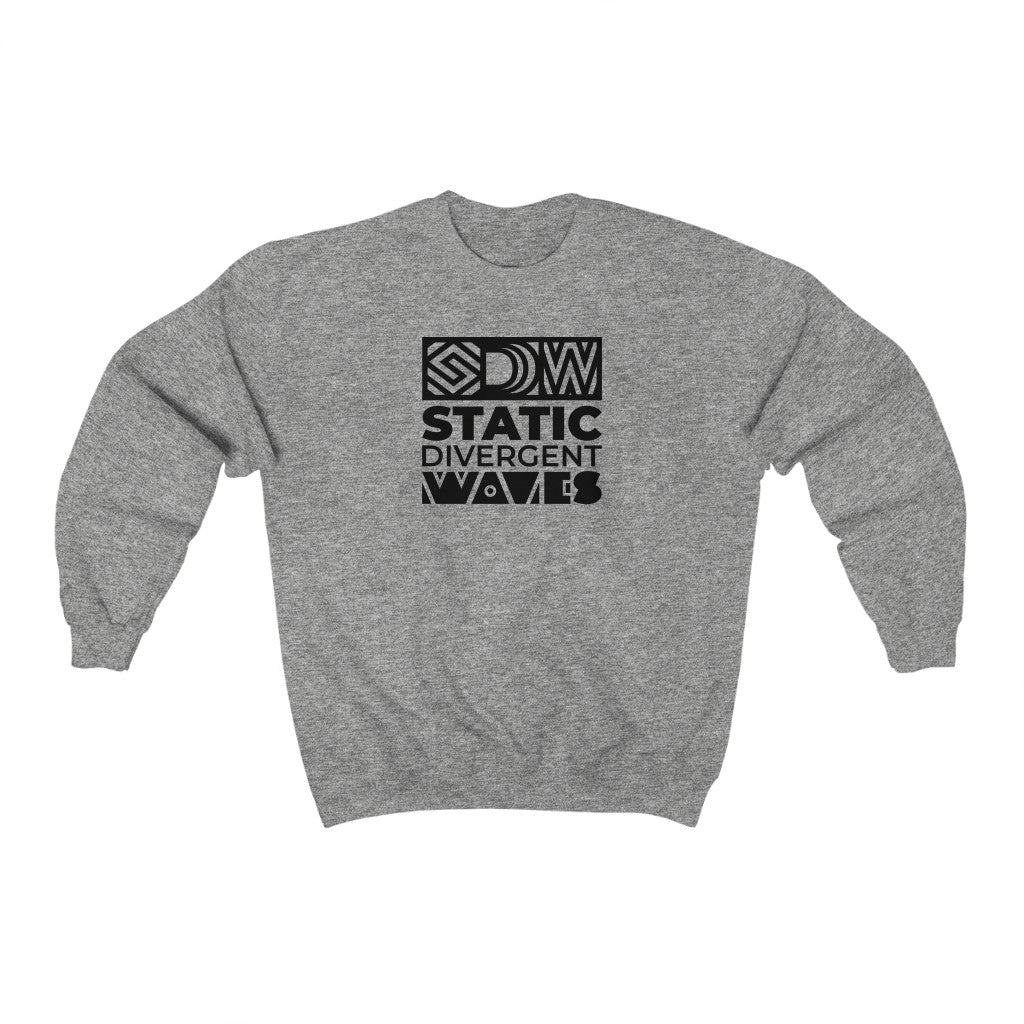 SDW Black - Unisex Crewneck Sweatshirt
