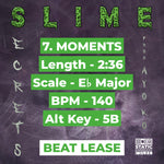 Load image into Gallery viewer, MOMENTS Beat / Instrumental Lease (140BPM / E♭ Major) - Slime Secrets Beat Tape (Prod. Ayo KO)
