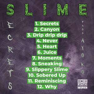 WHY Beat / Instrumental Lease (152BPM / G Major) - Slime Secrets Beat Tape (Prod. Ayo KO)