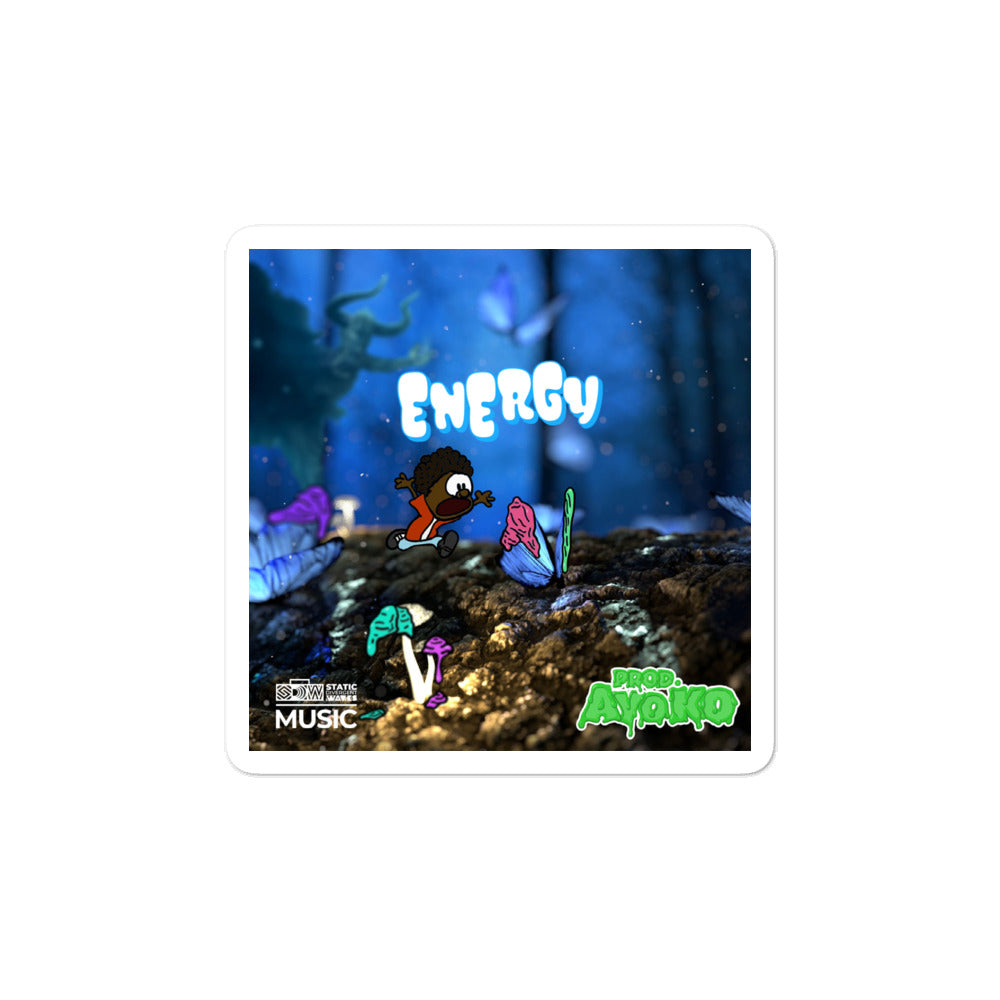 ENERGY Cover Art - Bubble-free stickers