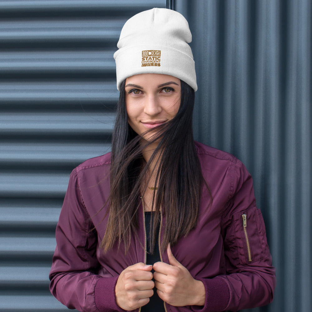 SDW Gold - Embroidered Beanie